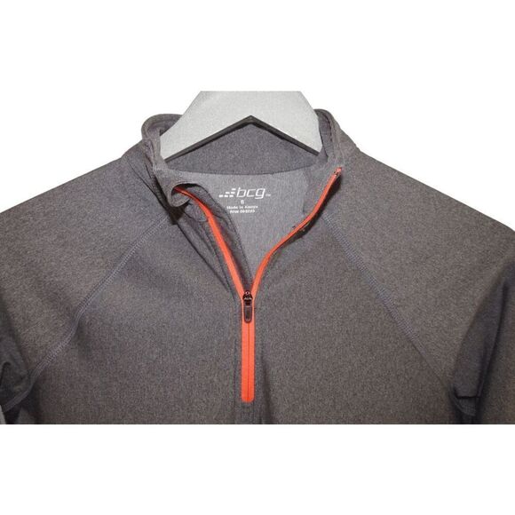 BCG Athletic 1/4 Zip Pullover Top S - Picture 2 of 3